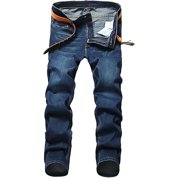 パンツ UND MANY MOTIF BUTTON PANTS Men's Retro Button Fly Jeans Distressed Straight Denim Pants